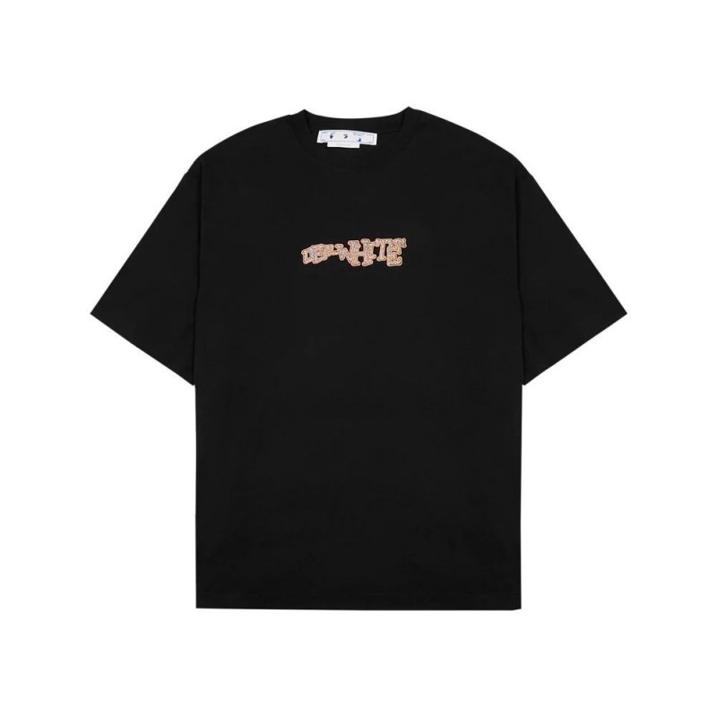 Maglietta in cotone nero - S