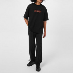 Maglietta in cotone nero - S