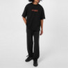 Maglietta in cotone nero - S