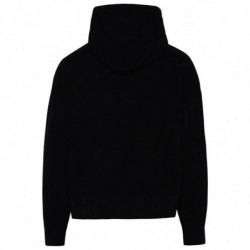 Maglione in cotone nero - XS