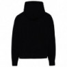 Maglione in cotone nero - XS