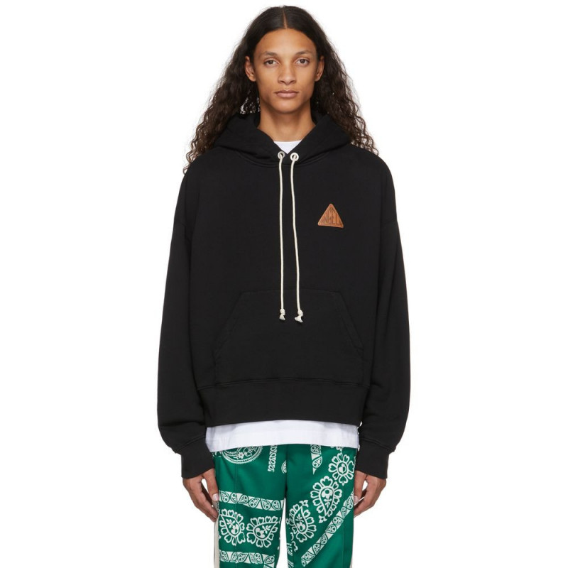 Maglione in cotone nero - XXS
