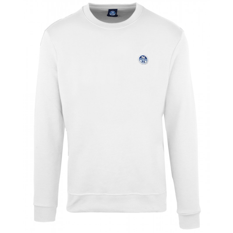 Maglione in cotone bianco - L