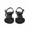 Scarpe sandali cinturino alla caviglia cristalli neri - EU35/US4.5