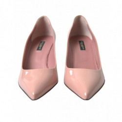 Scarpe con tacco décolleté in vernice rosa - EU38.5/US8