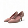 Scarpe con tacco décolleté in vernice rosa - EU38.5/US8