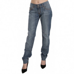 Pantaloni slim fit in denim...