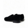 Mocassini in velluto nero Scarpe eleganti formali - EU45/US12