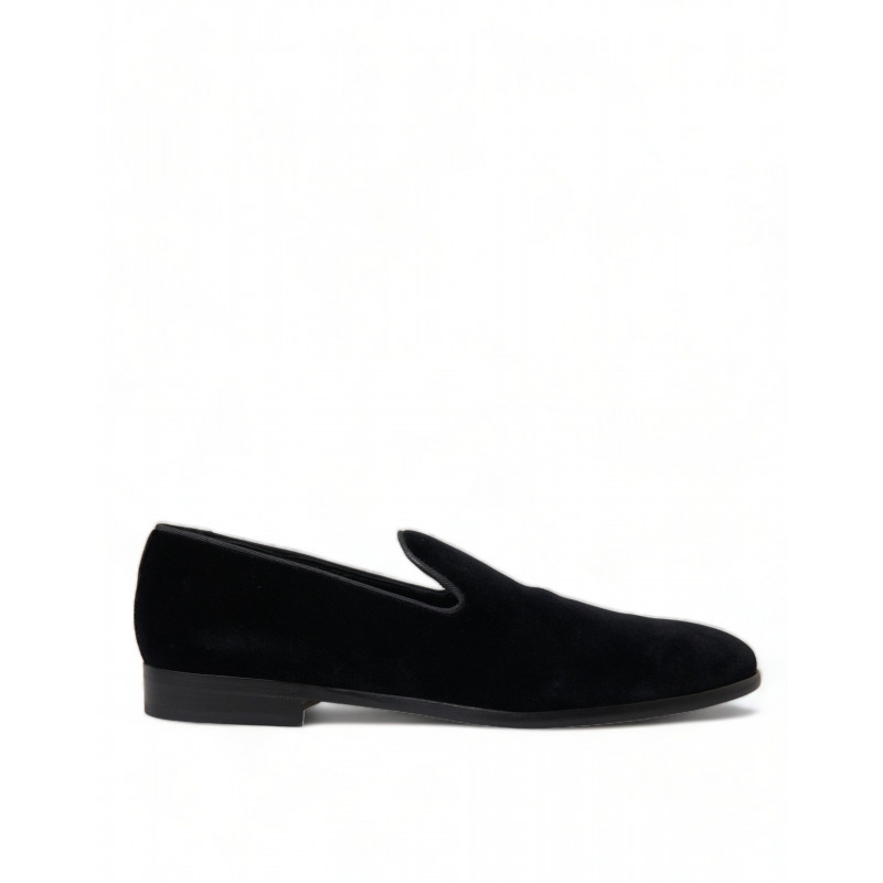 Mocassini in velluto nero Scarpe formali - EU45/US12