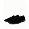 Mocassini in velluto nero Scarpe formali - EU45/US12