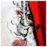 Top e T-shirt in viscosa bianca - L