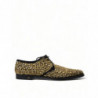 Scarpe eleganti derby decorate in oro nero - EU45/US12