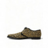 Scarpe eleganti derby decorate in oro nero - EU45/US12