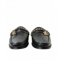 Scarpe eleganti con pantofole Visconti in pelle nera - EU42.5/US9.5