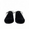 Scarpe eleganti derby formali con lacci in velluto nero - EU44/US11