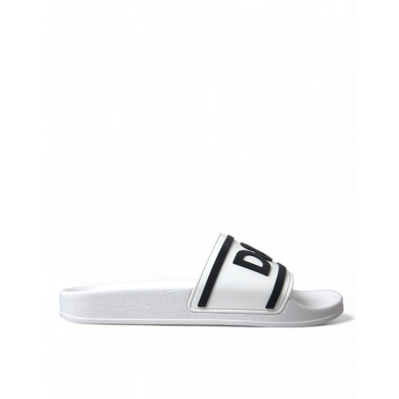 Sandali in gomma bianca Pantofole Beachwear Scarpe da uomo - EU43/US10