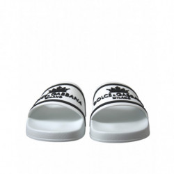 Sandali in gomma bianca Pantofole Beachwear Scarpe da uomo - EU43/US10