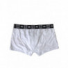 Intimo boxer regolare elasticizzato in cotone bianco - IT3 - XS