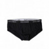 Intimo slip Brando con slip in cotone nero elasticizzato - IT7 - XL