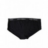 Intimo slip Brando con slip in cotone nero elasticizzato - IT7 - XL