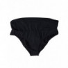 Bikini fondo slip costume da bagno elasticizzato nylon nero - IT3 - M