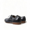 Scarpe eleganti derby formali con lacci in pelle nera - EU41/US8