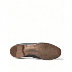 Scarpe eleganti derby formali con lacci in pelle nera - EU41/US8