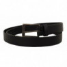 Cintura fibbia logo acciaio vintage pelle vitello nera - 90 CM / 36