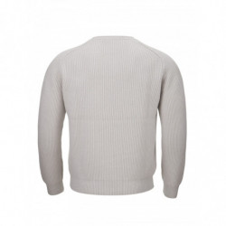 Maglione girocollo in cashmere grigio - IT50 - M-L