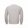 Maglione girocollo in cashmere grigio - IT50 - M-L