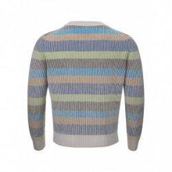 Maglione in cashmere girocollo multicolor - IT50 - M-L