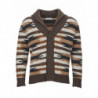 Cardigan in lana multicolore - IT50 - M-L