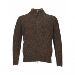 Maglione Finto Lana Marrone...