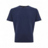 T-shirt Blu Inchiostro in Misto Seta - IT58 - 3XL