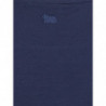 T-shirt Blu Inchiostro in Misto Seta - IT58 - 3XL