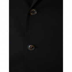 Giacca Nera in Cashmere a Due Bottoni - IT54 - XXL