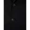 Giacca Nera in Cashmere a Due Bottoni - IT54 - XXL