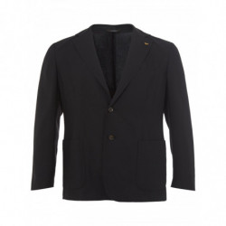 Giacca Nera in Cashmere a...