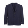Giacca in Cashmere Blu a Due Bottoni - IT52 - XL