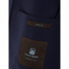 Giacca in Cashmere Blu a Due Bottoni - IT52 - XL