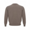 Maglione in Cashmere Girocollo Tortora - IT48 - L