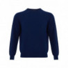Maglione in Cashmere Girocollo Blu Royal - IT52 - XL