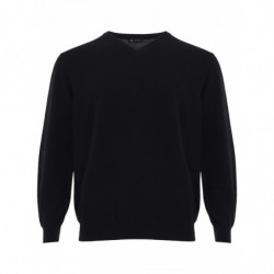 Maglione in cashmere nero...