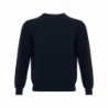 Maglione in cashmere girocollo blu navy - IT54 - XXL