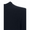 Maglione in cashmere girocollo blu navy - IT54 - XXL
