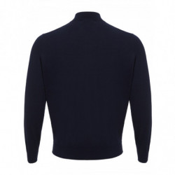 Maglione a collo alto in cashmere blu scuro - IT54 - XXL