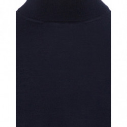 Maglione a collo alto in cashmere blu scuro - IT54 - XXL