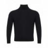 Maglione collo alto in cashmere nero - IT60 - 4XL