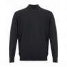 Maglione a collo alto in cashmere grigio scuro - IT56 - 3XL