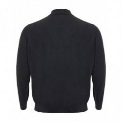 Maglione a collo alto in cashmere grigio scuro - IT54 - XXL
